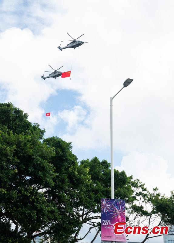 Hong Kong, celebrazioni per il 28° anniversario del ritorno alla madrepatria