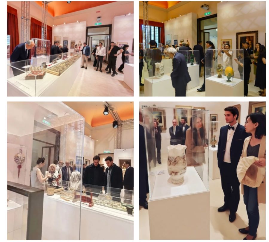 La mostra d'arte sino-italiana mette in luce la bellezza dello scambio sul patrimonio immateriale