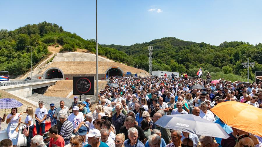 Serbia, completato importante tratto autostradale con tunnel costruito dalla Cina