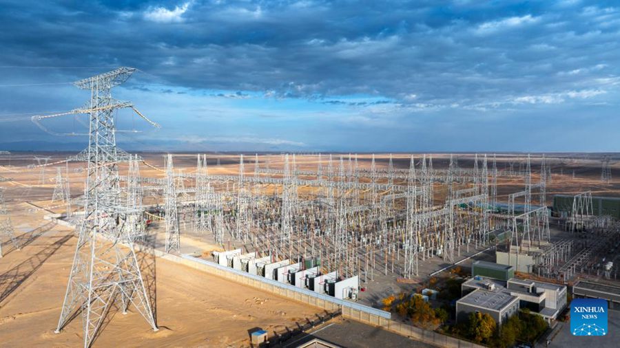 Xinjiang, snodo chiave del programma di trasmissione di energia da ovest a est della Cina
