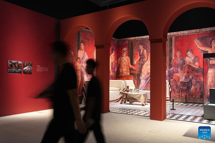 Mostra su Pompei inaugurata nello Hunan