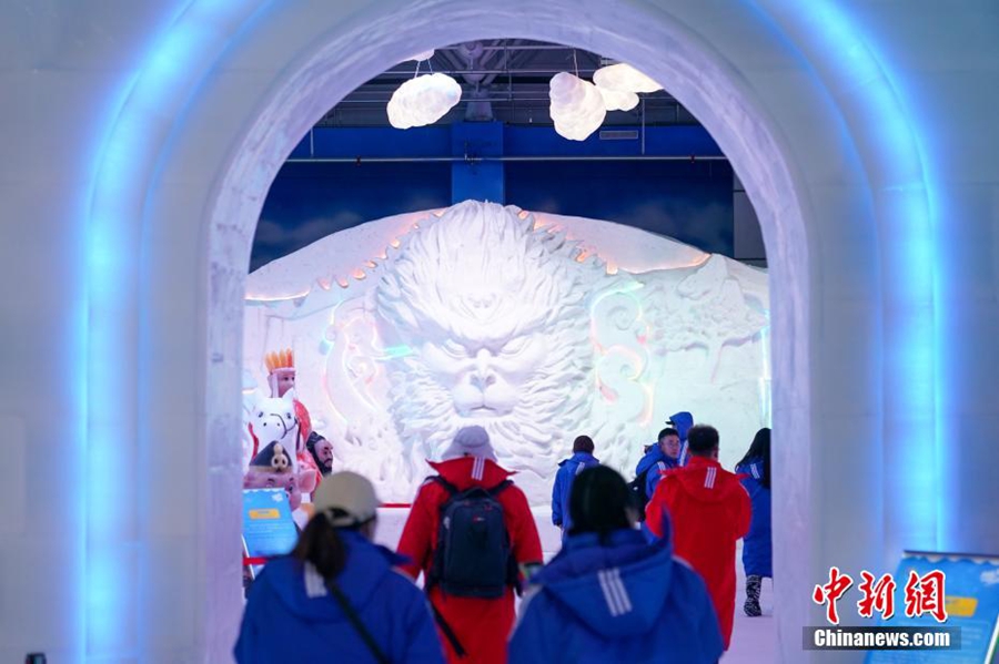 Incontro con il ghiaccio d'estate: Galleria d'Arte Glaciale dell'Isola del Sole di Harbin apre le porte ai visitatori