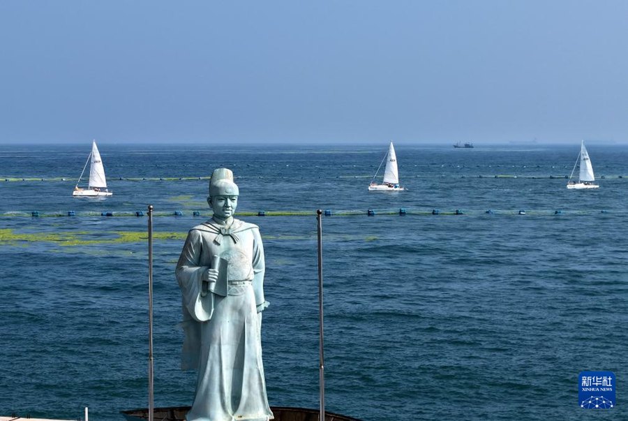 Qingdao ospita un evento di navigazione per celebrare il 20º anniversario dell'istituzione della Giornata marittima della Cina