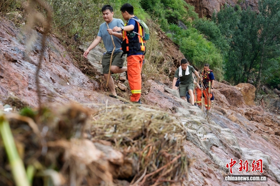Emergenza e soccorsi a Huairou, Beijing