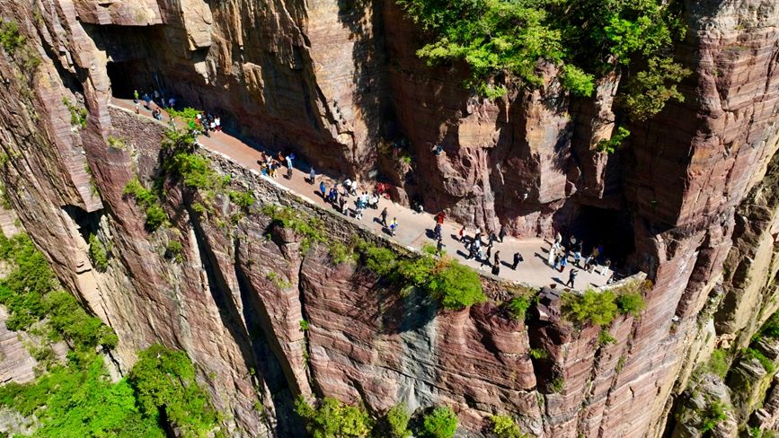 Guoliang, la leggendaria via sulla parete rocciosa