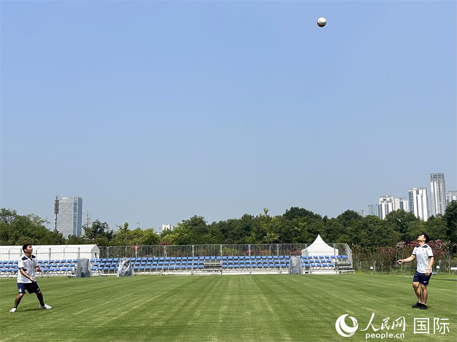 Chengdu, primo campo professionale da fistball in Cina
