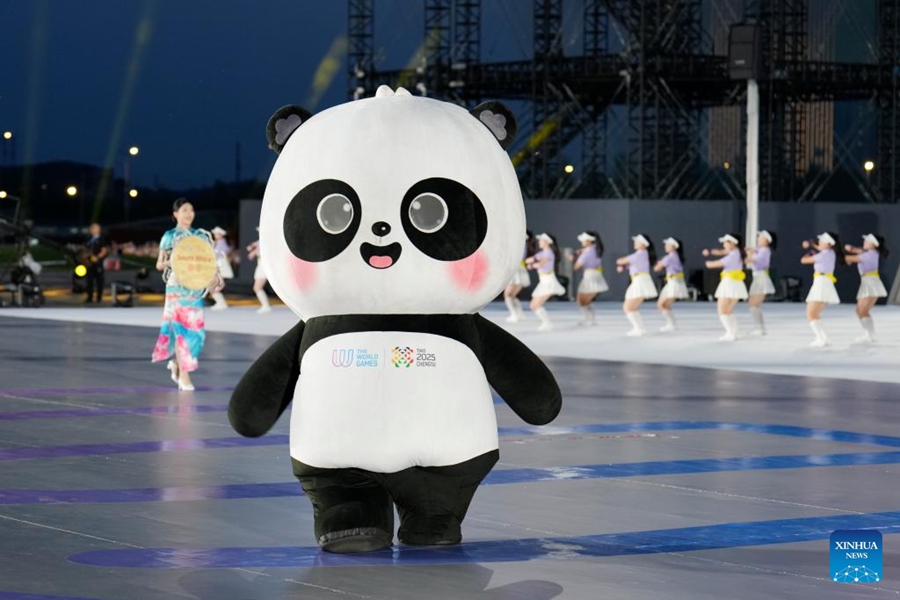 Cerimonia di apertura dei Giochi Mondiali 2025 a Chengdu