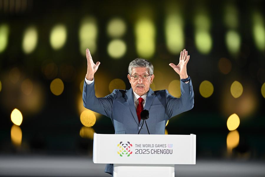 Presidente IWGA elogia i Giochi Mondiali di Chengdu per l'atmosfera e l'organizzazione