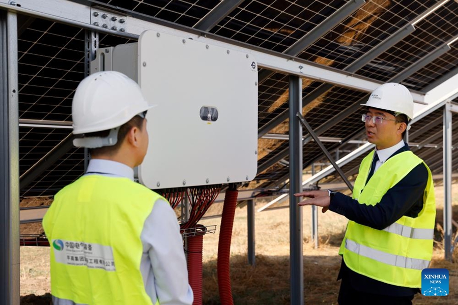 Completata in Romania centrale fotovoltaica di costruzione cinese