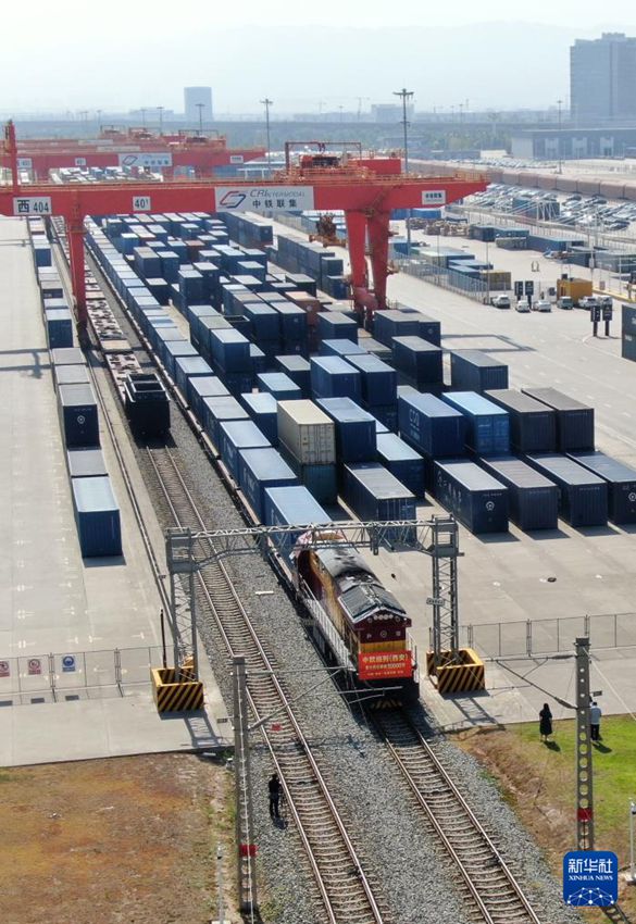 Il numero totale di treni merci Cina-Europa in partenza da Xi'an supera i 30.000