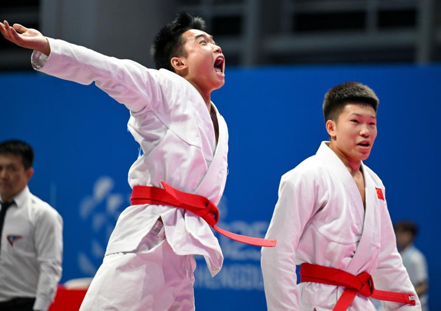 La Cina conquista il suo primo oro nel para ju-jitsu ai Giochi Mondiali di Chengdu