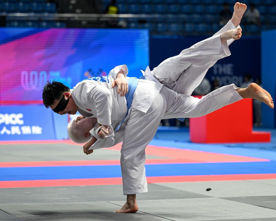 La Cina conquista il suo primo oro nel para ju-jitsu ai Giochi Mondiali di Chengdu