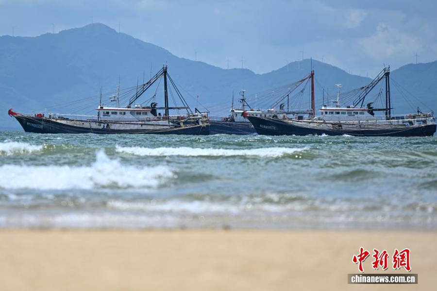 Ripresa della pesca nel Mar Cinese Meridionale: migliaia di barche salpano dal porto di Zhapo, Guangdong