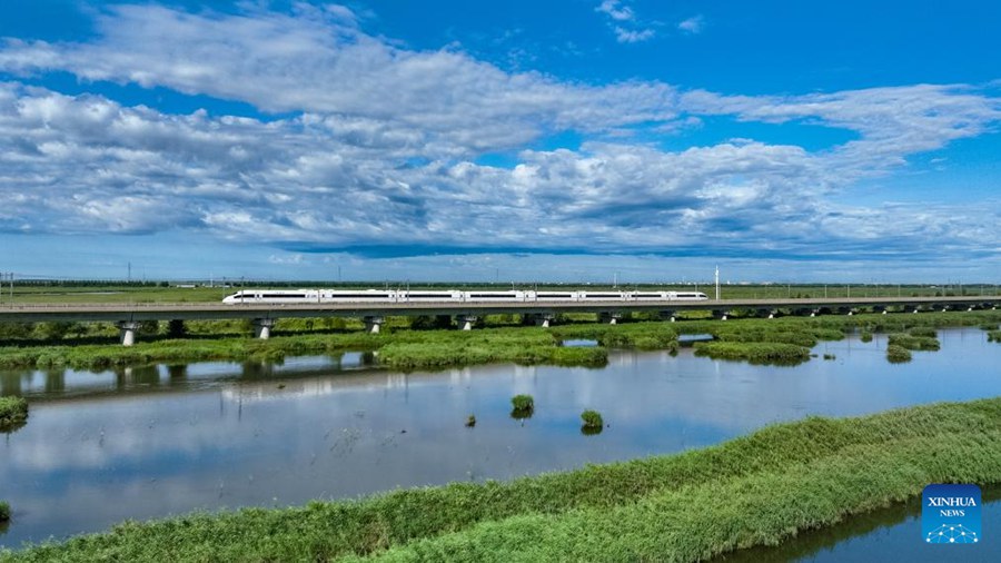 La ferrovia ad alta velocità più a nord della Cina celebra il suo 10° anniversario