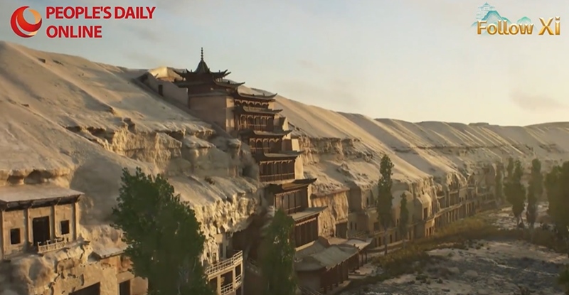 Scopri la civiltà cinese con il Segretario Generale – "Ho sempre anelato a Dunhuang"