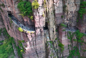 Guoliang, la leggendaria via sulla parete rocciosa
