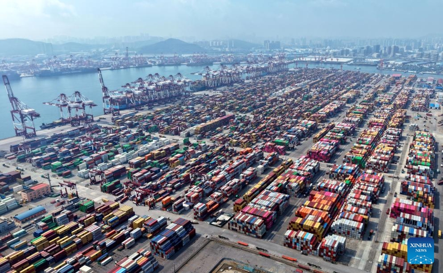 Il porto di Qingdao aggiunge 22 nuove rotte commerciali estere quest'anno