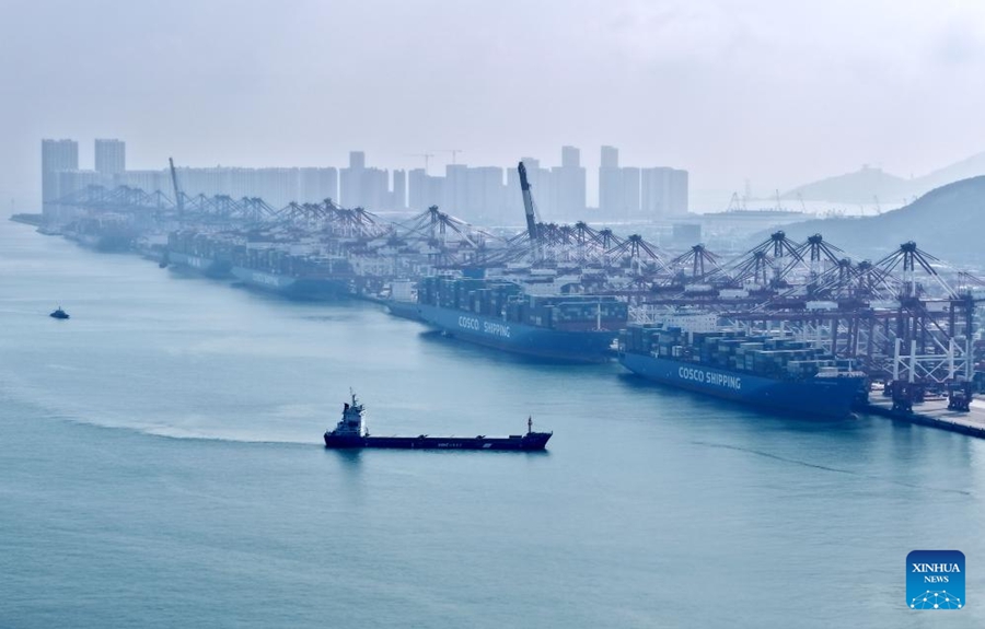 Il porto di Qingdao aggiunge 22 nuove rotte commerciali estere quest'anno