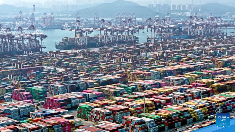 Il porto di Qingdao aggiunge 22 nuove rotte commerciali estere quest'anno