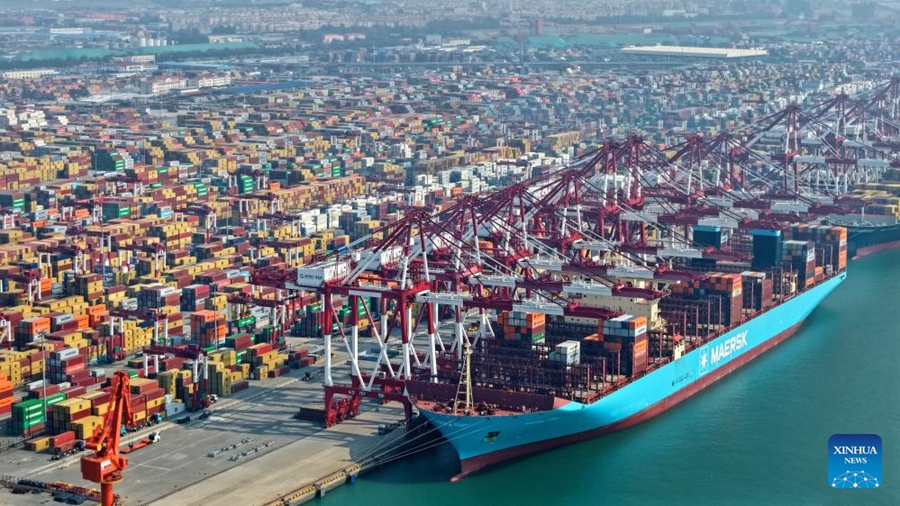 Il porto di Qingdao aggiunge 22 nuove rotte commerciali estere quest'anno