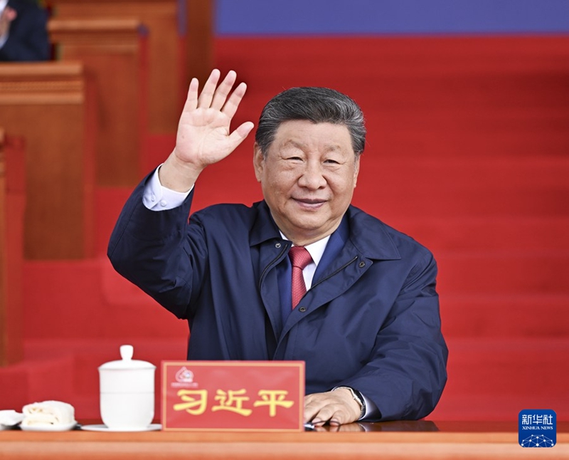 Xi Jinping partecipa al Congresso per il 60° Anniversario della Fondazione della Regione Autonoma dello Xizang