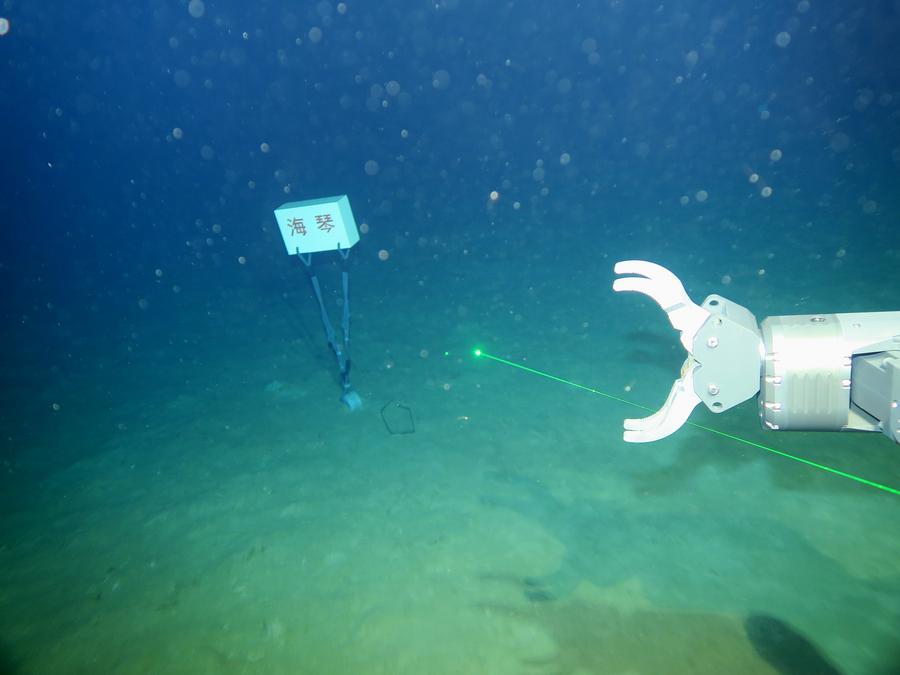 Nuovo ROV cinese per l'esplorazione di acque profonde completa missione nel Mar Cinese Meridionale