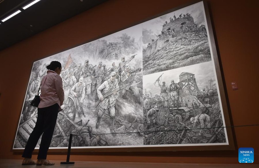 Mostra sulla guerra di resistenza contro l'aggressione giapponese e il fascismo inaugurata a Beijing