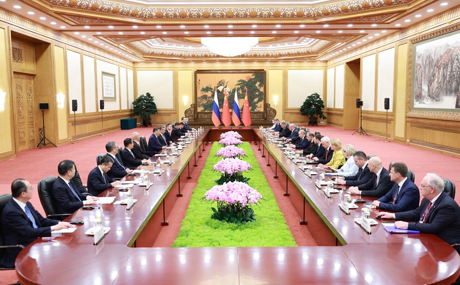 Xi Jinping incontra il Presidente russo, Vladimir Putin