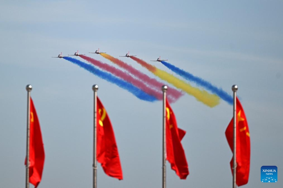 Open day dell'Aeronautica Militare dell'EPL e lo spettacolo aereo di Changchun iniziano in Cina