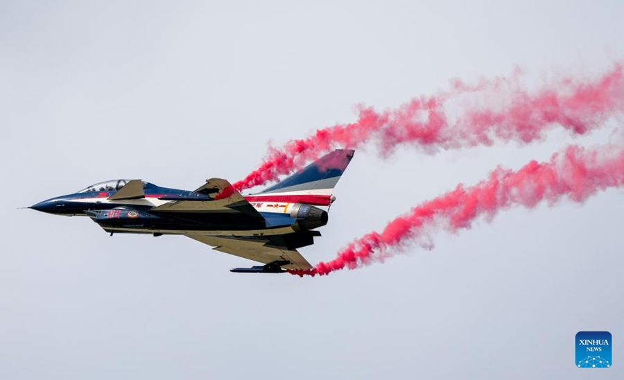 Open day dell'Aeronautica Militare dell'EPL e lo spettacolo aereo di Changchun iniziano in Cina