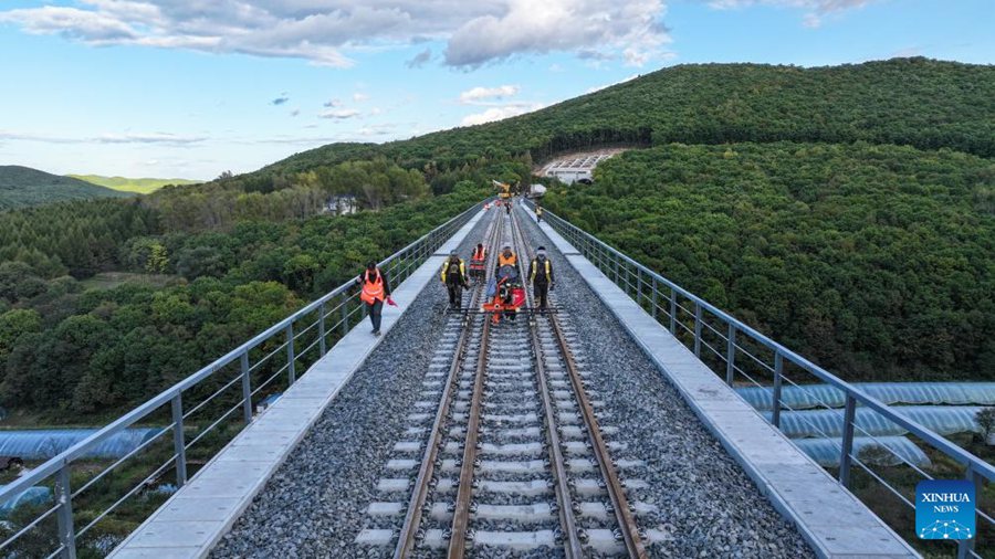 Completato l'ammodernamento della linea ferroviaria che collega Suifenhe al confine tra Cina e Russia