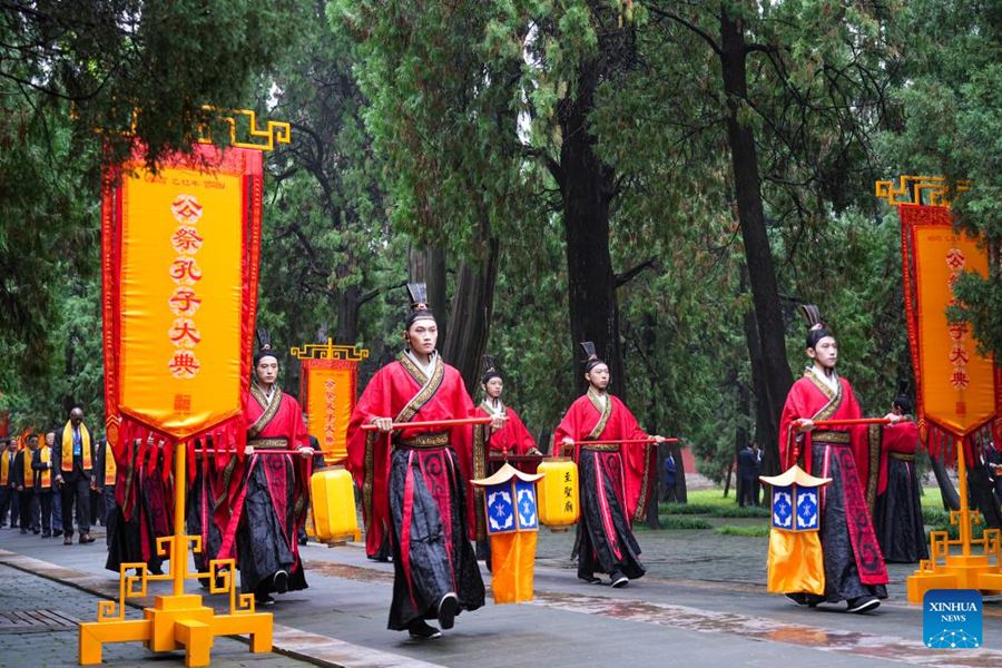 La Cina commemora il 2576º anniversario della nascita di Confucio