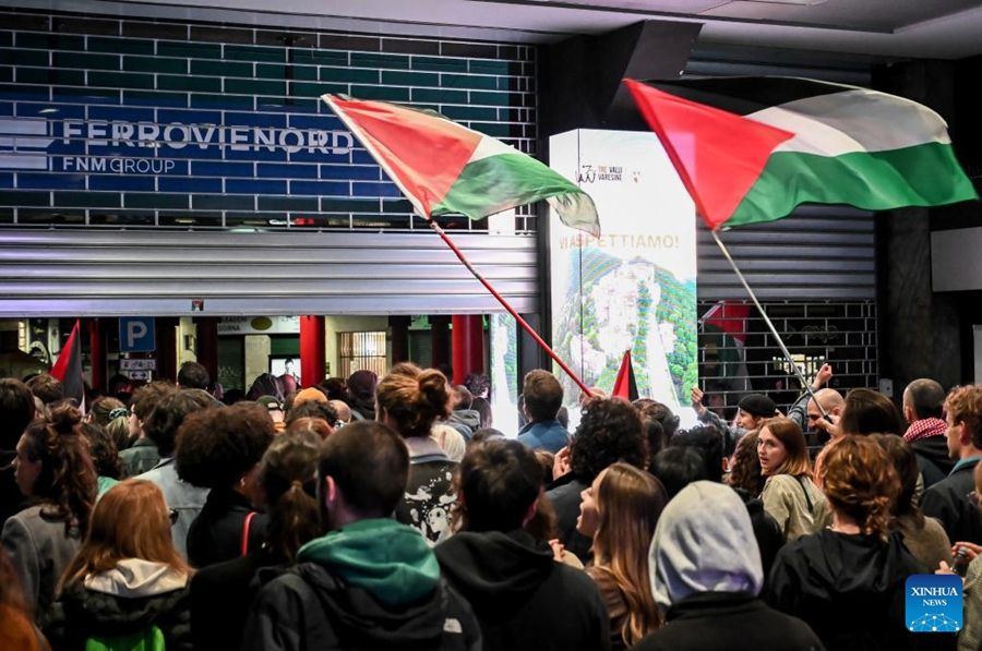 Italia, manifestazioni contro il blocco israeliano della 
