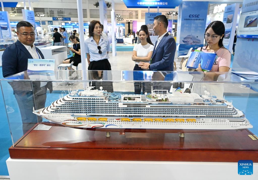 Conferenza mondiale sull'attrezzatura marittima 2025 si apre nel Fujian, Cina