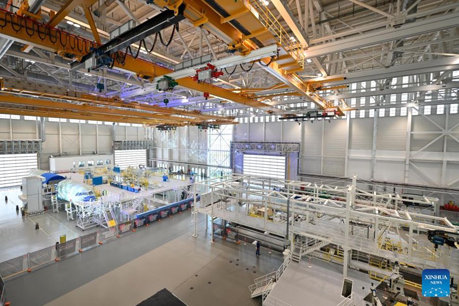 Airbus inaugura nuova linea di assemblaggio in Cina