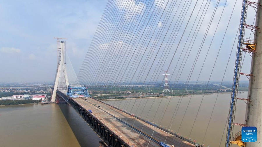 Completata la sovrastruttura del Ponte Xiangshan, nel Guangdong