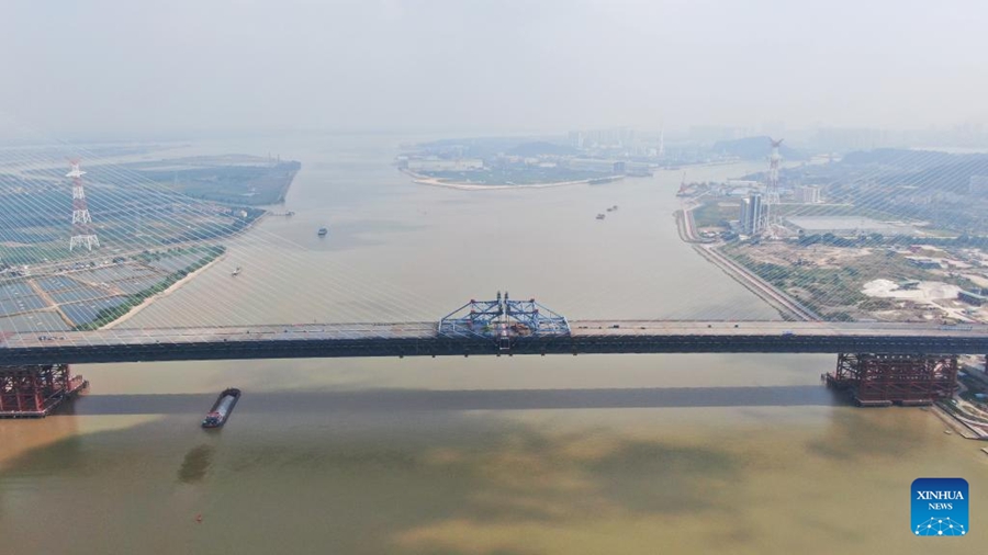 Completata la sovrastruttura del Ponte Xiangshan, nel Guangdong