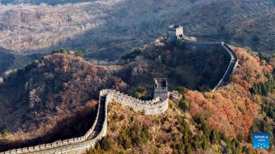 Paesaggi invernali in tutta la Cina