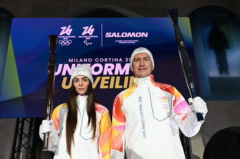 Presentate uniformi ufficiali per Olimpiadi e Paralimpiadi Invernali Milano-Cortina 2026