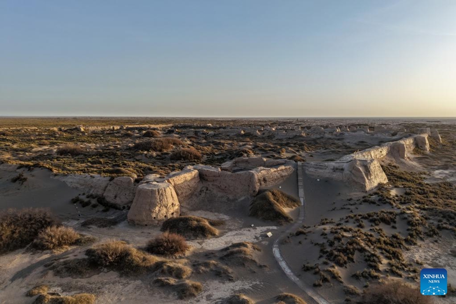 Rovine della città di Suoyang nel Gansu
