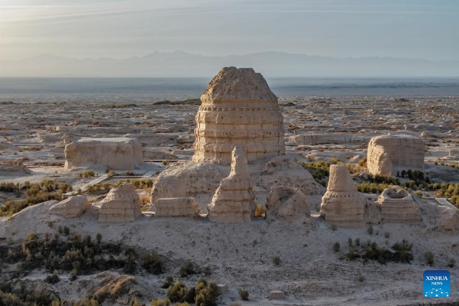 Rovine della città di Suoyang nel Gansu