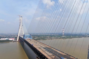 Completata la sovrastruttura del Ponte Xiangshan, nel Guangdong