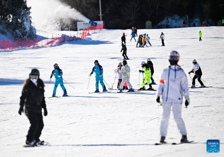 Tianjin, il distretto di Jizhou promuove il turismo del ghiaccio e della neve