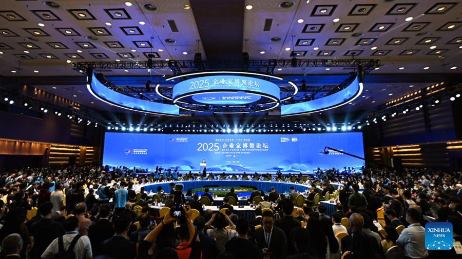 Forum per gli imprenditori di Boao del 2025, nella provincia di Hainan, Cina meridionale. (4 dicembre 2025 - Xinhua/Yang Guanyu)