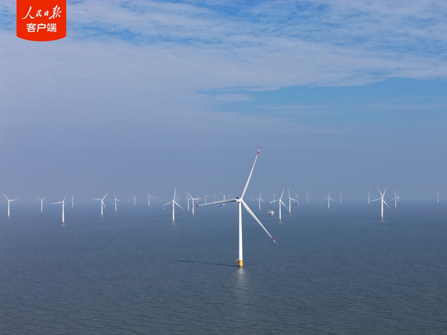 Cina: progetto eolico offshore più distante dalla costa connesso alla rete elettrica