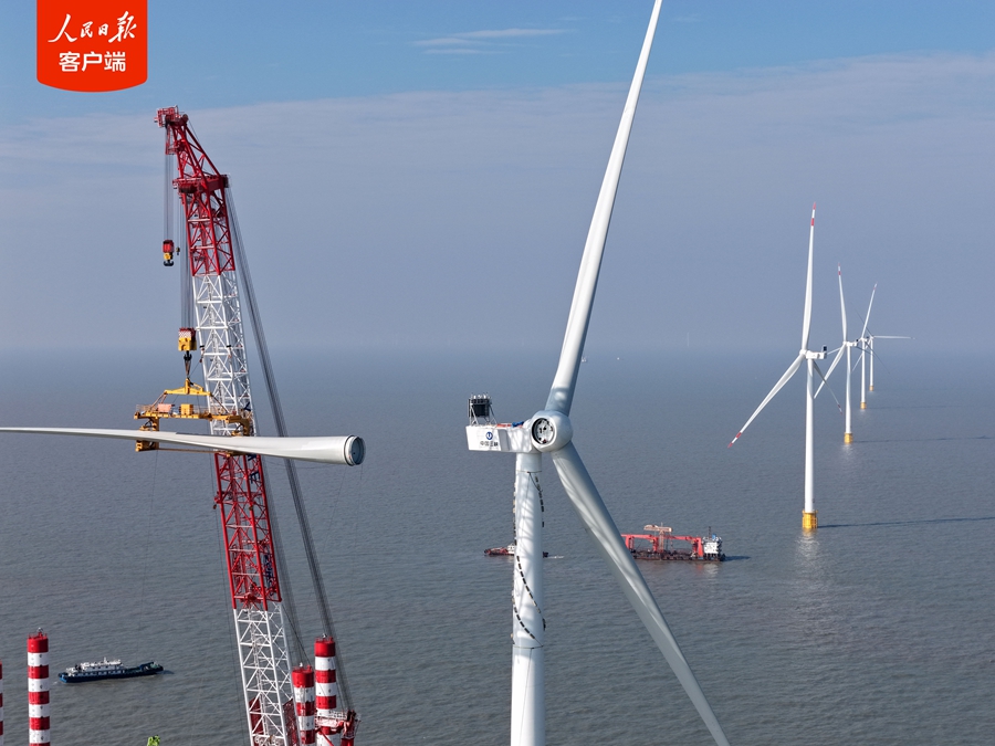 Cina: progetto eolico offshore più distante dalla costa connesso alla rete elettrica