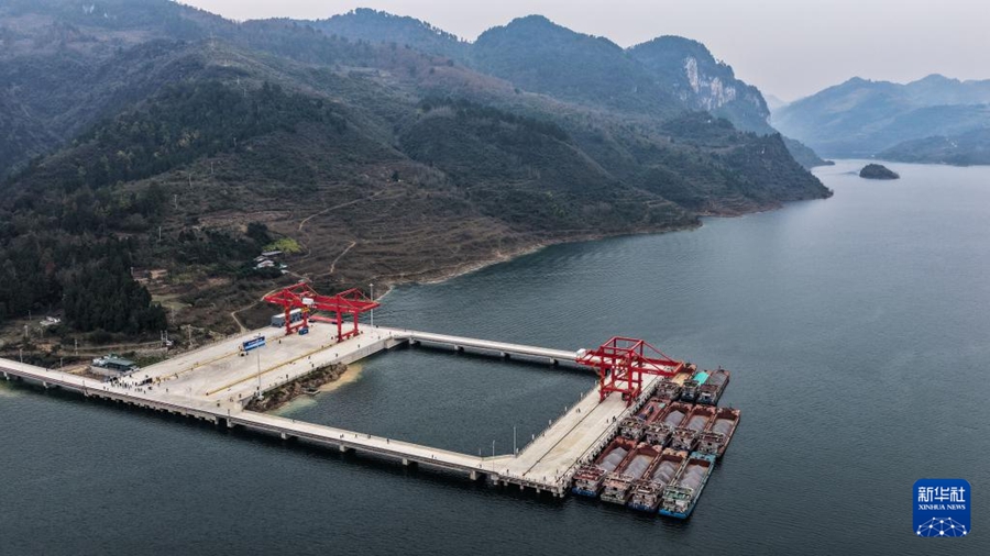 Guizhou: area portuale Yunzhong del porto di Weng'an ufficialmente aperta