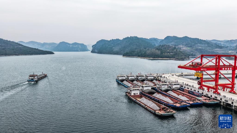 Guizhou: area portuale Yunzhong del porto di Weng'an ufficialmente aperta