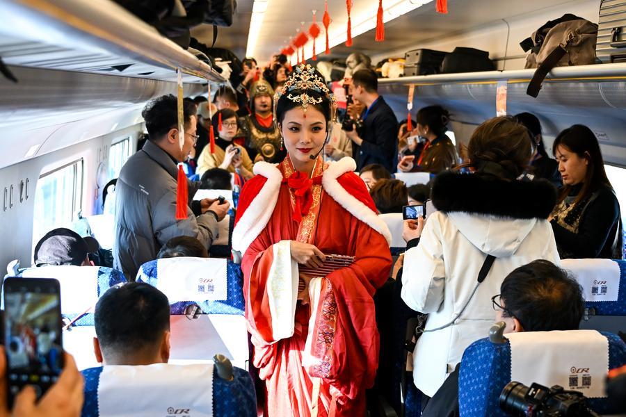 L'espansione della rete ferroviaria ad alta velocità accelera lo sviluppo di alta qualità della Cina