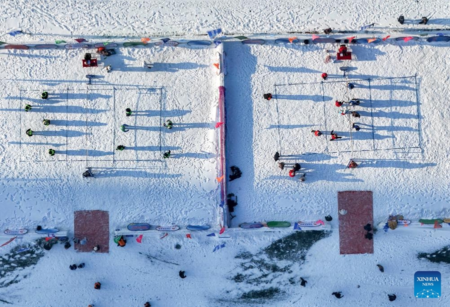 Inaugurato a Harbin il Festival di Ghiaccio e Neve del Fiume Songhua